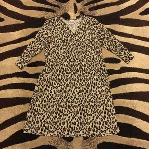 CHICOS Size 3 Animal Print DRESS